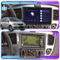 Штатная магнитола Lesko для Mazda MPV II (LW) 1999-2003 экран 9" 6/128Gb 4G Wi-Fi GPS Top