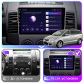 Штатная магнитола Lesko для Mazda Premacy II (CR) 2005-2007 экран 9" 1/16Gb Wi-Fi GPS Base