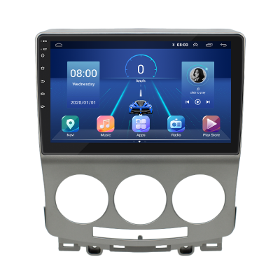 Штатная магнитола Lesko для Mazda Premacy II (CR) 2005-2007 экран 9" 6/128Gb 4G Wi-Fi GPS Top