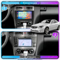 Штатная магнитола Lesko для Mercedes-Benz C-Класс II (W203) Рестайлинг 2004-2008 экран 9" 2/32Gb CarPlay 4G Wi-Fi GPS Prime
