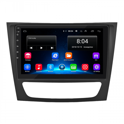 Штатная магнитола Lesko для Mercedes-Benz CLS I (C219) 2004-2008 экран 9" 2/32Gb Wi-Fi GPS Base