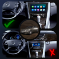 Штатная магнитола Lesko для Mercedes-Benz CLS I (C219) 2004-2008 экран 9" 4/64Gb 4G Wi-Fi GPS Top