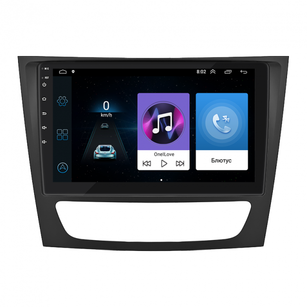Штатная магнитола Lesko для Mercedes-Benz E-Класс III (W211, S211) 2002-2006 экран 9" 1/16Gb Wi-Fi GPS Base