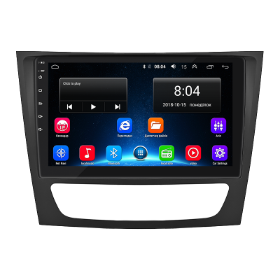 Штатная магнитола Lesko для Mercedes-Benz E-Класс III (W211, S211) 2002-2006 экран 9" 2/32Gb Wi-Fi GPS Base