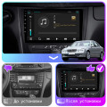 Штатная магнитола Lesko для Mercedes-Benz E-Класс III (W211, S211) 2002-2006 экран 9" 2/32Gb 4G Wi-Fi GPS Top