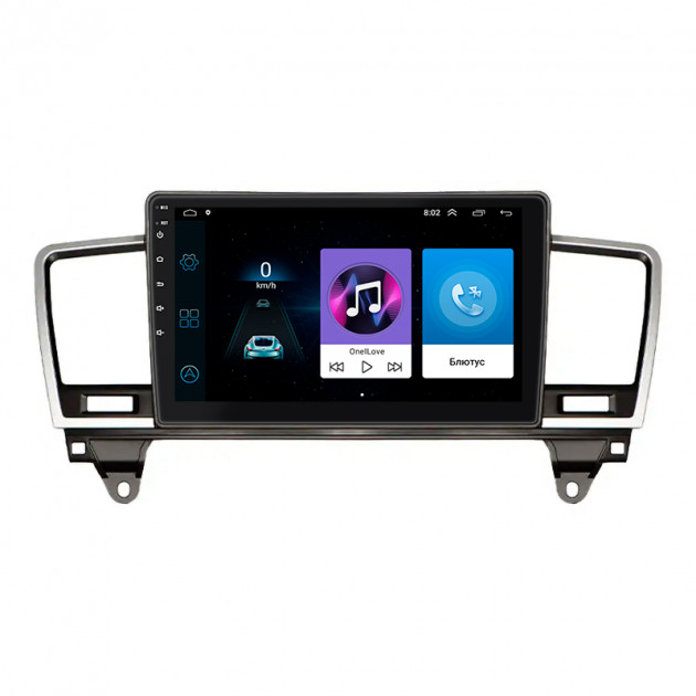 Штатная магнитола Lesko для Mercedes-Benz M-Класс III (W166) 2011-2015 экран 9" 1/16Gb Wi-Fi GPS Base