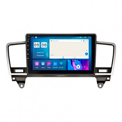 Штатная магнитола Lesko для Mercedes-Benz M-Класс III (W166) 2011-2015 экран 9" 4/64Gb CarPlay 4G Wi-Fi GPS Prime