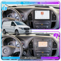 Штатная магнитола Lesko для Mercedes-Benz Metris  2015-н.в. экран 10" 4/64 QLED CarPlay 4G Wi-Fi GPS 360 Prime