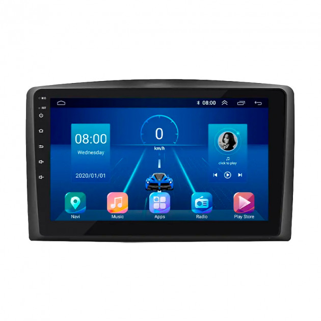 Штатная магнитола Lesko для Mercedes-Benz Metris  2015-н.в. экран 10" 2/32Gb 4G Wi-Fi GPS Top