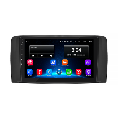 Штатная магнитола Lesko для Mercedes-Benz R-Класс I Рестайлинг 2007-2010 экран 9" 2/32Gb Wi-Fi GPS Base