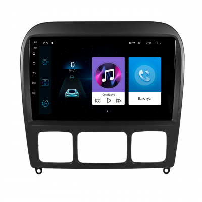 Штатная магнитола Lesko для Mercedes-Benz S-Класс IV (W220) 1998-2005 экран 9" 1/16Gb Wi-Fi GPS Base