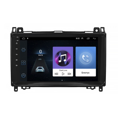 Штатная магнитола Lesko для Mercedes-Benz Viano I (W639) Рестайлинг 2010-2014 экран 9" 1/16Gb Wi-Fi GPS Base