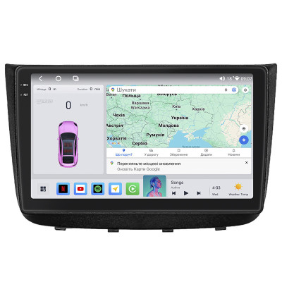 Штатная магнитола Lesko для Mercedes-Benz Vito II (W639) 2003-2010 экран 10" 4/64 QLED CarPlay 4G Wi-Fi GPS 360 Prime