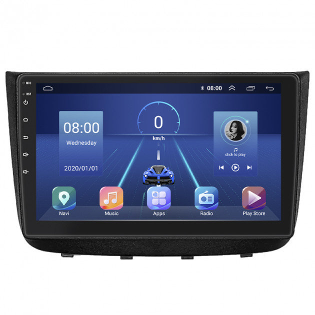 Штатная магнитола Lesko для Mercedes-Benz Vito II (W639) 2003-2010 экран 10" 4/64Gb 4G Wi-Fi GPS Top