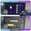 Штатная магнитола Lesko для Mercedes-Benz Vito II (W639) Рестайлинг 2010-2014 экран 10" 1/16Gb Wi-Fi GPS Base