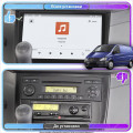 Штатная магнитола Lesko для Mercedes-Benz Vito II (W639) Рестайлинг 2010-2014 экран 10" 4/64 QLED CarPlay 4G Wi-Fi GPS 360 Prime