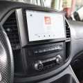 Штатная магнитола Lesko для Mercedes-Benz Vito III (W447) 2014-н.в. экран 10" 4/64 QLED CarPlay 4G Wi-Fi GPS 360 Prime