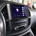 Штатная магнитола Lesko для Mercedes-Benz Vito III (W447) 2014-н.в. экран 10" 4/64Gb 4G Wi-Fi GPS Top