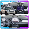 Штатная магнитола Lesko для MINI Cabrio II Рестайлинг 2010-2015 экран 9" 4/64Gb CarPlay 4G Wi-Fi GPS Prime