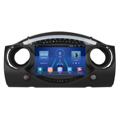 Штатная магнитола Lesko для MINI Hatch I (R50) 2000-2006 экран 9" 2/32Gb 4G Wi-Fi GPS Top