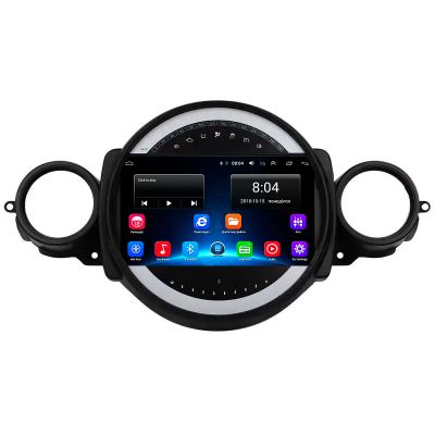 Штатная магнитола Lesko для MINI Hatch II (R56) Рестайлинг 2010-2013 экран 9" 2/32Gb Wi-Fi GPS Base