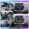 Штатная магнитола Lesko для Mitsubishi ASX I Рестайлинг 2 2016-2020 экран 9" 1/16Gb Wi-Fi GPS Base