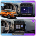 Штатная магнитола Lesko для Mitsubishi ASX I Рестайлинг 3 2020-н.в. экран 10" 6/128Gb 4G Wi-Fi GPS Top