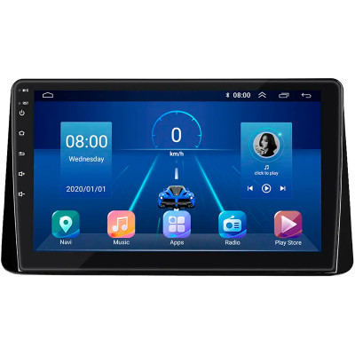 Штатная магнитола Lesko для Mitsubishi Eclipse Cross I 2017-2020 экран 10" 6/128Gb 4G Wi-Fi GPS Top