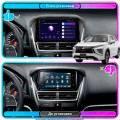Штатная магнитола Lesko для Mitsubishi Eclipse Cross I Рестайлинг 2020-н.в. экран 9" 1/16Gb Wi-Fi GPS Base