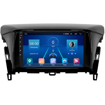 Штатная магнитола Lesko для Mitsubishi Eclipse Cross I Рестайлинг 2020-н.в. экран 9" 6/128Gb 4G Wi-Fi GPS Top