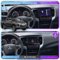 Штатная магнитола Lesko для Mitsubishi L200 V Рестайлинг 2018-н.в. экран 9" 2/32Gb 4G Wi-Fi GPS Top