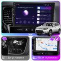 Штатная магнитола Lesko для Mitsubishi Outlander III 2012-2015 экран 10" 2/32Gb CarPlay 4G Wi-Fi GPS Prime