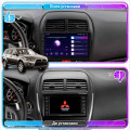 Штатная магнитола Lesko для Mitsubishi Outlander Sport I Рестайлинг 2012-2016 экран 10" 4/32Gb 4G Wi-Fi GPS Top