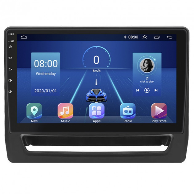 Штатная магнитола Lesko для Mitsubishi Outlander Sport I Рестайлинг 3 2020-н.в. экран 10" 4/64Gb 4G Wi-Fi GPS Top
