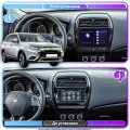 Штатная магнитола Lesko для Mitsubishi Outlander Sport I Рестайлинг 3 2020-н.в. экран 10" 4/64Gb 4G Wi-Fi GPS Top