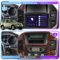 Штатная магнитола Lesko для Mitsubishi Pajero III Рестайлинг 2002-2006 экран 9" 2/32Gb 4G Wi-Fi GPS Top