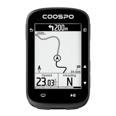 Велокомп'ютер Coospo CS500 GPS black