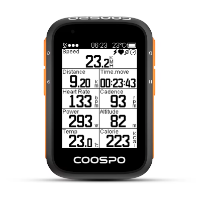 Велокомп'ютер Coospo BC200 GPS black