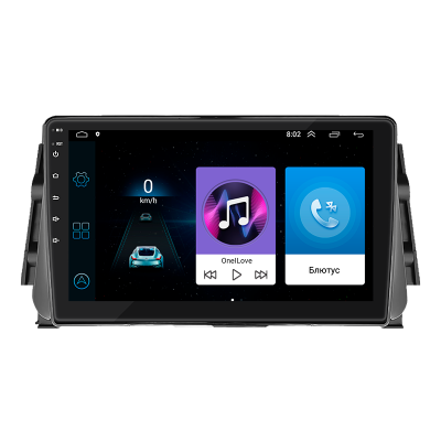 Штатная магнитола Lesko для Nissan Kicks I 2016-2020 экран 9" 2/32Gb Wi-Fi GPS Base