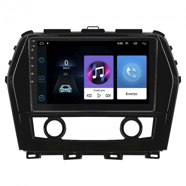 Штатная магнитола Lesko для Nissan Maxima VIII (A36) 2015-2018 экран 10" 1/16Gb Wi-Fi GPS Base