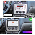 Штатная магнитола Lesko для Nissan Murano II (Z51) 2007-2010 экран 9" 4/64 QLED CarPlay 4G Wi-Fi GPS 360 Prime