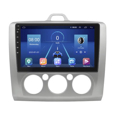 Штатная магнитола Lesko для Nissan Murano II (Z51) 2007-2010 экран 9" 2/32Gb 4G Wi-Fi GPS Top