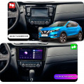 Штатная магнитола Lesko для Nissan Rogue II Рестайлинг 2016-2020 экран 10" 4/64Gb CarPlay 4G Wi-Fi GPS Prime