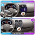 Штатная магнитола Lesko для Nissan Sunny N17 2012-2014 экран 9" 2/32Gb Wi-Fi GPS Base