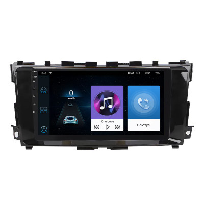 Штатная магнитола Lesko для Nissan Teana III 2012-2020 экран 9" 1/16Gb Wi-Fi GPS Base