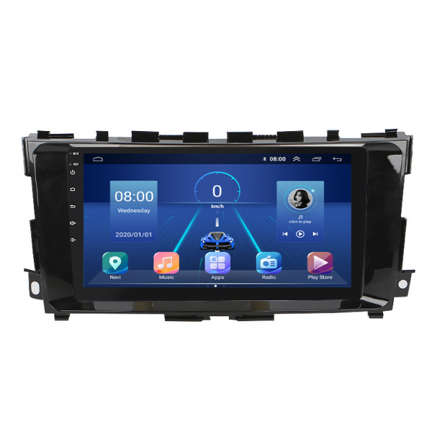 Штатная магнитола Lesko для Nissan Teana III 2012-2020 экран 9" 6/128Gb 4G Wi-Fi GPS Top