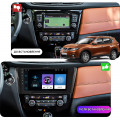 Штатная магнитола Lesko для Nissan X-Trail III Рестайлинг 2017-2021 экран 10" 1/16Gb Wi-Fi GPS Base