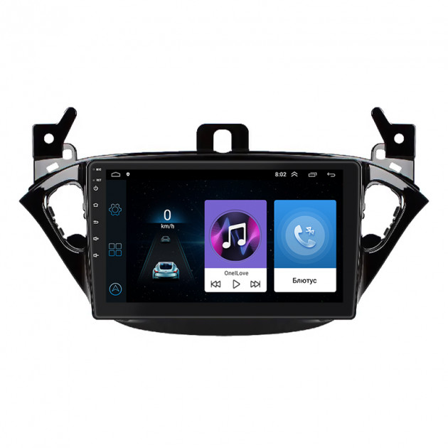 Штатная магнитола Lesko для Opel Adam I 2013-2019 экран 9" 1/16Gb Wi-Fi GPS Base