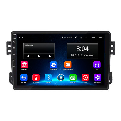 Штатная магнитола Lesko для Opel Agila B 2008-2014 экран 9" 2/32Gb Wi-Fi GPS Base