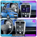 Штатная магнитола Lesko для Opel Agila B 2008-2014 экран 9" 2/32Gb CarPlay 4G Wi-Fi GPS Prime